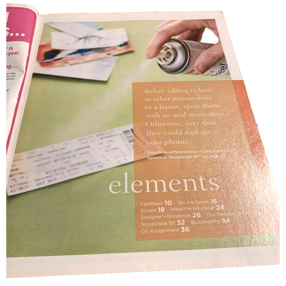 Scrapbooks Etc October 2008 Magazine Fall layouts eyelets halloween crafts treat - Picture 3 of 9